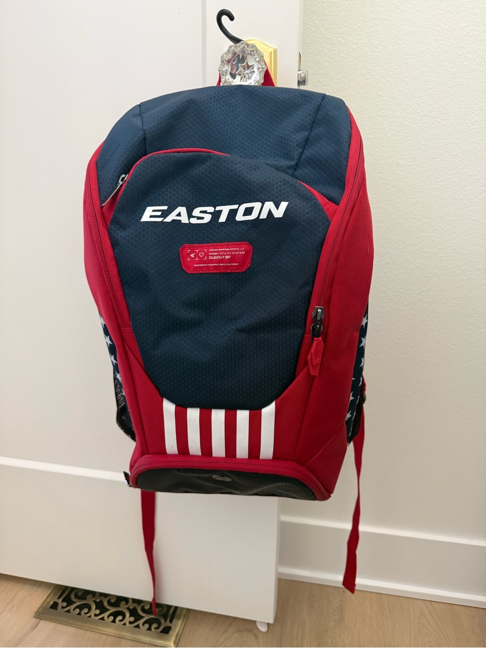 Easton Kids Red & Navy Backpack